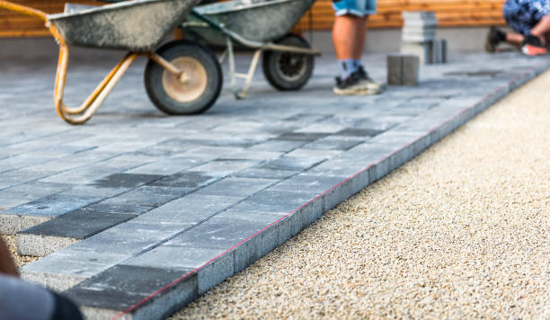 Cobblestone Driveway Pavers in Huntersville, NC